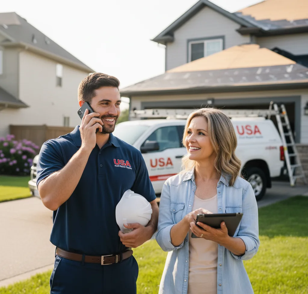USA Roof Repair Experts customer support in Siloam Springs